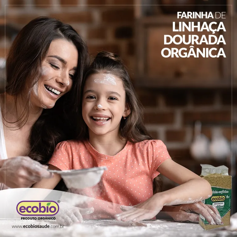 Farinha de Linhaça Dourada Orgânica